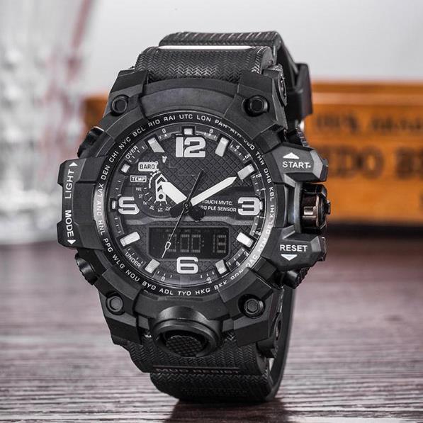 Outdoor sport watch waterproof quartz multi-functional men's watch street fashion electronic watch the new 2018 hot sell, Multi-color
Outdoor sport watch waterproof quartz multi-functional men's watch street fashion electronic watch the new 2018 hot sell, Multi-color