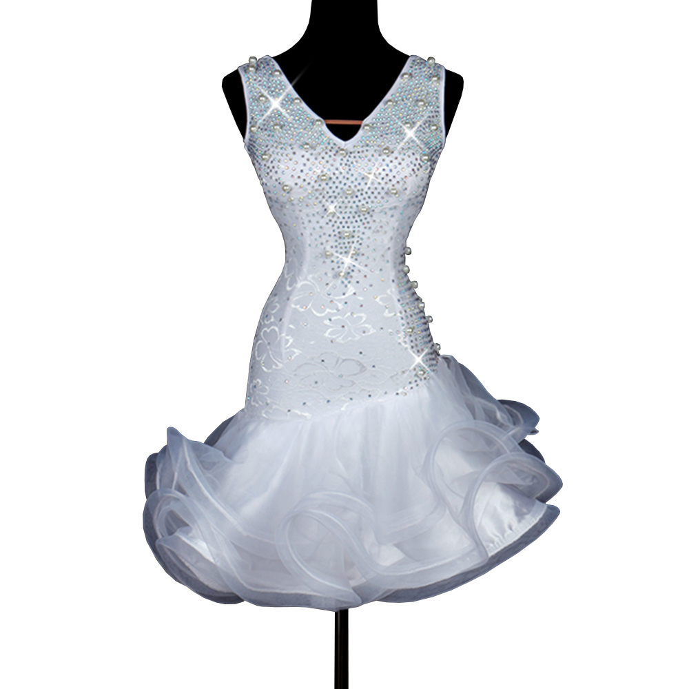 Chic Latin Dance Dress Women Girls Fringe Dress Latina Tango Salsa Dance Dress D0175 with Shinning Rhinestones Pearls 2 Colors Choices, Purple
Chic Latin Dance Dress Women Girls Fringe Dress Latina Tango Salsa Dance Dress D0175 with Shinning Rhinestones Pearls 2 Colors Choices, Purple