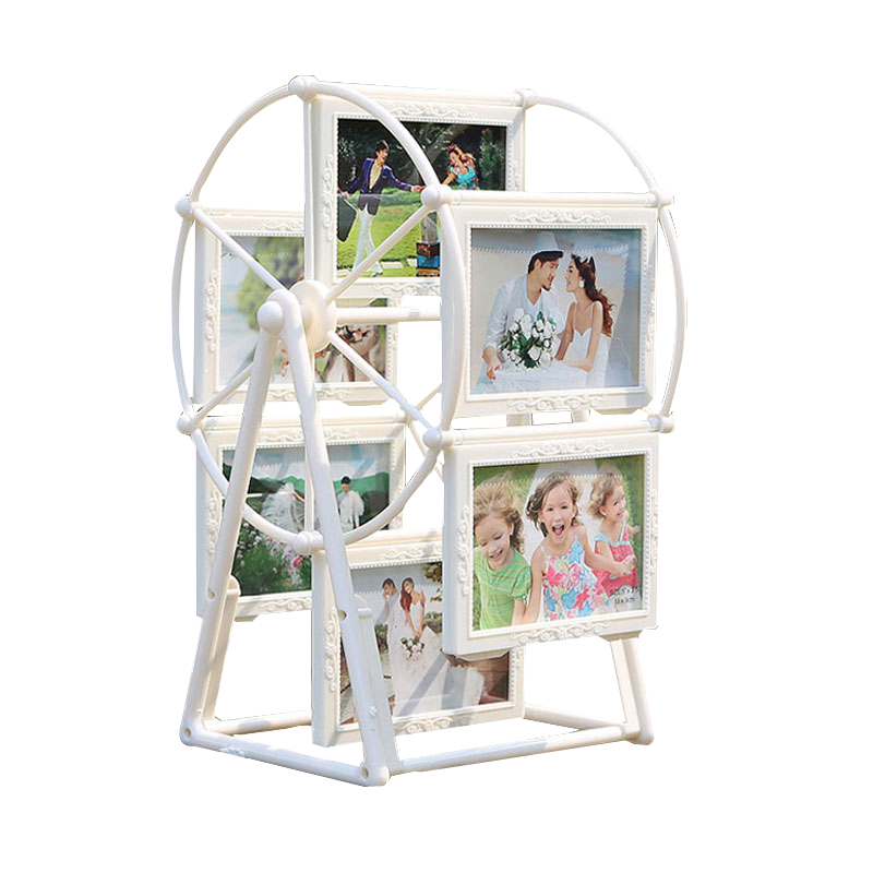 5 inch White Photo Frame Picture Frames Ferris Wheel Windmill Shape with sculpture 12pcs photo Home Decor New Gift
5 inch White Photo Frame Picture Frames Ferris Wheel Windmill Shape with sculpture 12pcs photo Home Decor New Gift
