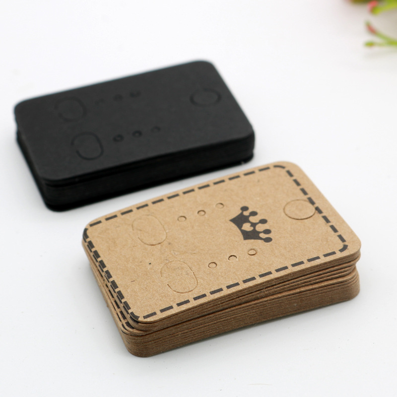 Craft paper Earring Card Holder Earring Display Cards Earring tag for Ear Studs Earrings Jewelry packing 4.5*3.2cm
Craft paper Earring Card Holder Earring Display Cards Earring tag for Ear Studs Earrings Jewelry packing 4.5*3.2cm