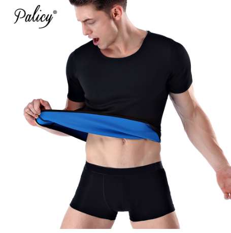 Palicy Men's Slimming Body Shapers Neoprene Sauna Suit Sexy Bodysuit Fajas Waist Trainer Shapewear Men T-shirt Plus Size S-3XL
Palicy Men's Slimming Body Shapers Neoprene Sauna Suit Sexy Bodysuit Fajas Waist Trainer Shapewear Men T-shirt Plus Size S-3XL