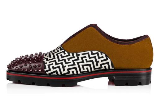 2019 Men Patchwork Rivet Flats Slip-on Anti-skid men Spike Oxfords Vintage Camping Shoes Men Dress Shoes EU39-EU46, Black
2019 Men Patchwork Rivet Flats Slip-on Anti-skid men Spike Oxfords Vintage Camping Shoes Men Dress Shoes EU39-EU46, Black