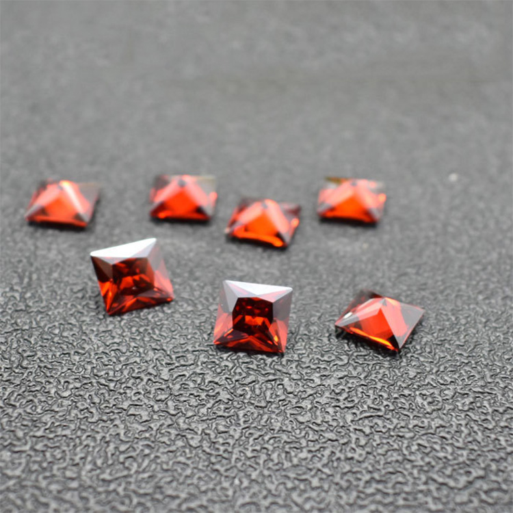 Princess Cut Garnet Red CZ 2x2mm-10x10mm 10 Sizes High Quality 3A Loose Cubic Zirconia Stones Wholesale For Jewelry Making 500pcs/lot
Princess Cut Garnet Red CZ 2x2mm-10x10mm 10 Sizes High Quality 3A Loose Cubic Zirconia Stones Wholesale For Jewelry Making 500pcs/lot