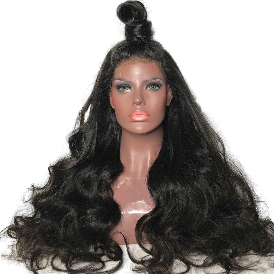 Body wave hd Lace Frontal Wig pre plucked 180% 250% density 360 Front Human Hair Wigs For Black Women 16inch diva1