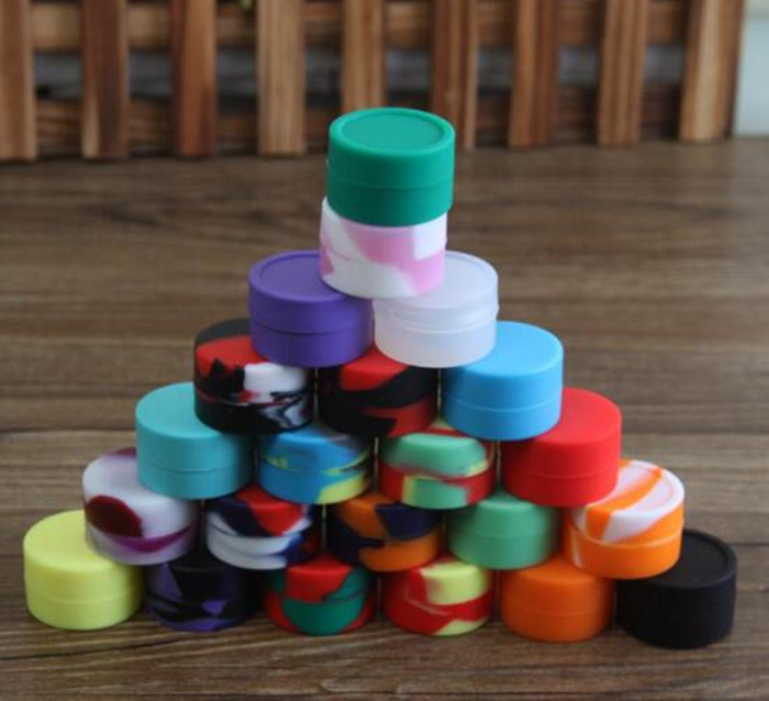 Nonstick wax containers silicone box 5ml silicon container food grade jars dab tool storage jar oil holder DHL free
Nonstick wax containers silicone box 5ml silicon container food grade jars dab tool storage jar oil holder DHL free