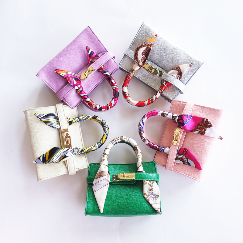 New Kids handbags PU Leather With Scarf Candy Color Baby Bag Designer Children Messenger Bags Fashion Baby Products Toddler Purse, Pink
New Kids handbags PU Leather With Scarf Candy Color Baby Bag Designer Children Messenger Bags Fashion Baby Products Toddler Purse, Pink