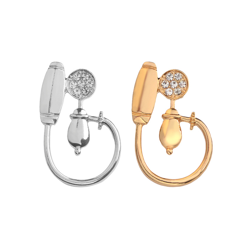 Medicine Style Brooches Pins For Women Men Backpack Shirt Clothes Small Size Crystal Lapel Pins Wholesale Female/Nurse/Doctor Medical Brooch