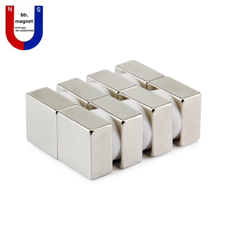 50pcs n35 201010mm permanent magnet 201010 super strong neo neodymium block 20x10x10 ndfeb magnet 20x10x10mm with nickel coating