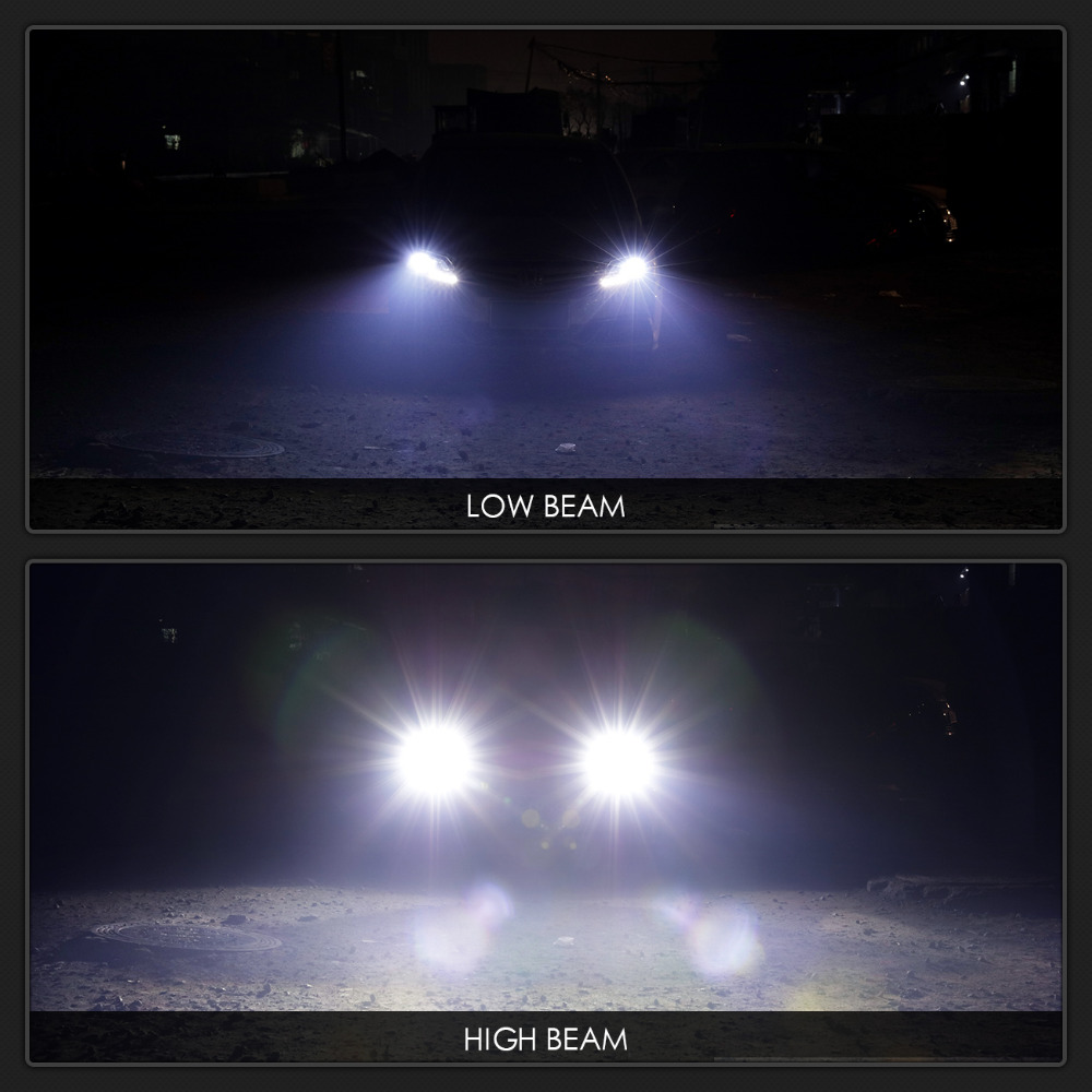 Shipping by DHL S1 Auto H11 H4 Led H7 Bulb Car Headlight High Low Beam 50W 8000LM Fog Light Super Bright Car Lights