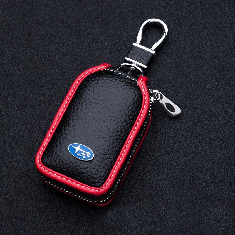 SUBARU Leather Car Key Case Cover for SUBARU forester outback xv legacy 3 button smart key case key rings
SUBARU Leather Car Key Case Cover for SUBARU forester outback xv legacy 3 button smart key case key rings