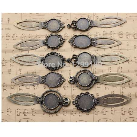 10pcs/lot Mix Fashion Zinc Alloy Retro Bronze Bookmarks with Frame Bezel Setting DIY Handmade Jewelry Accessories K01758
10pcs/lot Mix Fashion Zinc Alloy Retro Bronze Bookmarks with Frame Bezel Setting DIY Handmade Jewelry Accessories K01758
