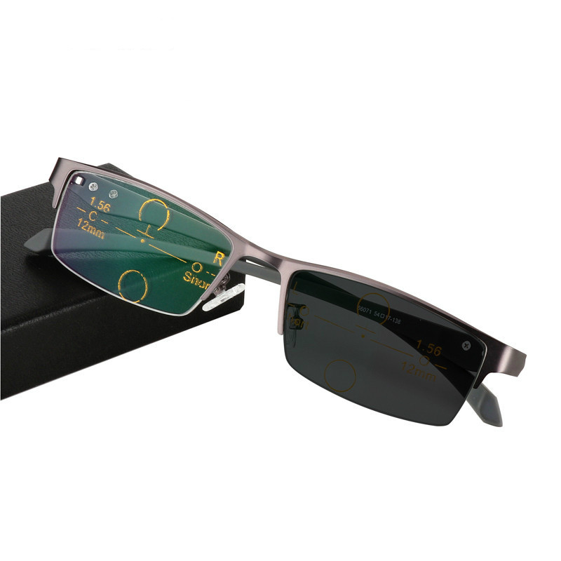 High Quality Progressive Multi-Focus Reading Glasses Men Sun Photochromism Presbyopic Glasses Aspheric Hard Resin lense Reader Eyeglasses
High Quality Progressive Multi-Focus Reading Glasses Men Sun Photochromism Presbyopic Glasses Aspheric Hard Resin lense Reader Eyeglasses