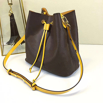 2019 Designer Famous handbags NEONOE shoulder bags Noé leather bucket bag women flower printing crossbody bag purse TWIST