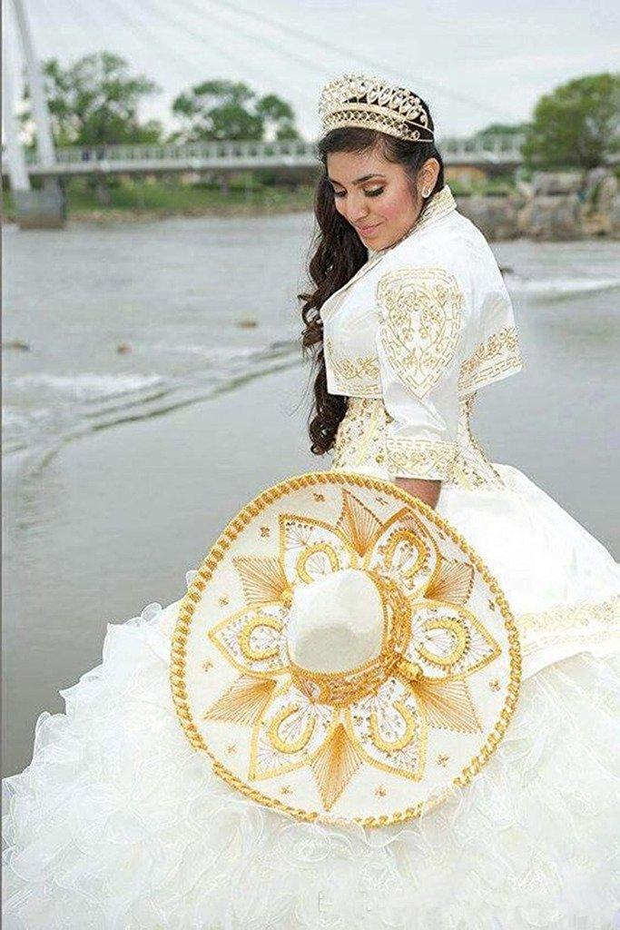 cheapest stock red 24w ball gown quinceanera dresses beaded sweet 16 year laceup prom party evening gown vestidos de 15 anos qc1405
