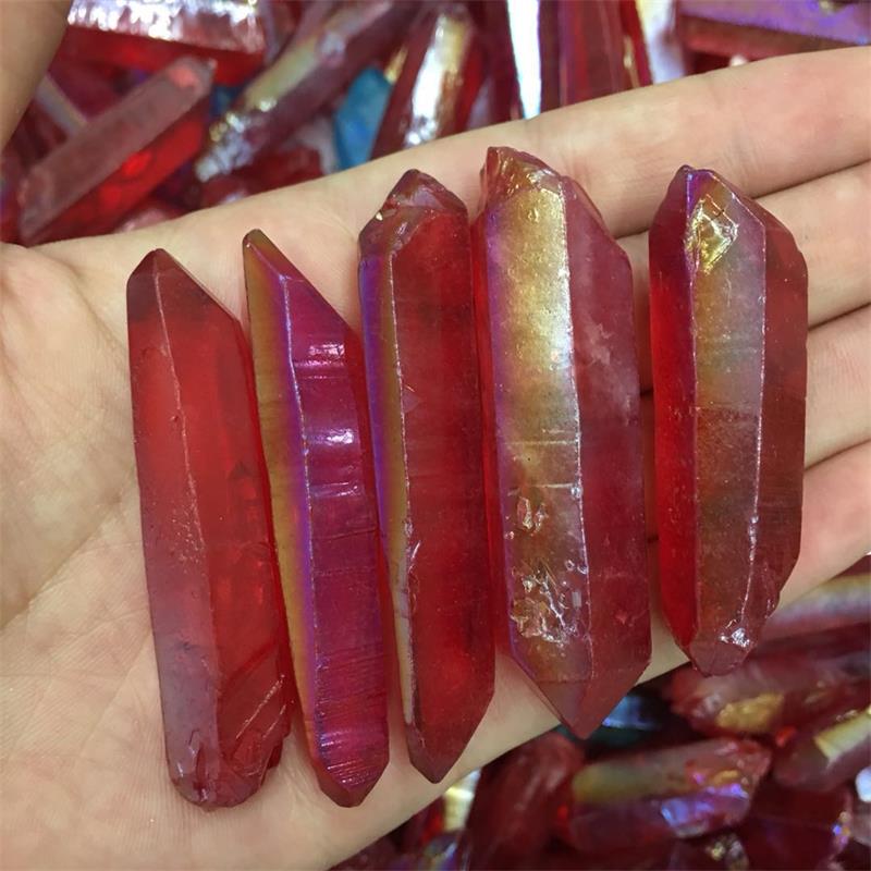 5pcs Drop shipping natural red titanium aura quartz Crystal gemstone point healing chakra crystal point for jewelry making
5pcs Drop shipping natural red titanium aura quartz Crystal gemstone point healing chakra crystal point for jewelry making