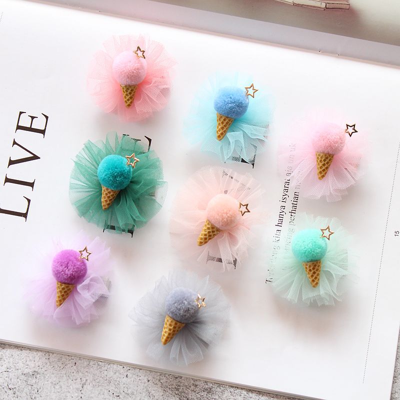 Boutique 40pcs Fashion Cute Gauze Floral Icecream Pom Pom Hairpins Solid Kawaii Star Hair Clips Princess Headware Accessories, Multi-color
Boutique 40pcs Fashion Cute Gauze Floral Icecream Pom Pom Hairpins Solid Kawaii Star Hair Clips Princess Headware Accessories, Multi-color
