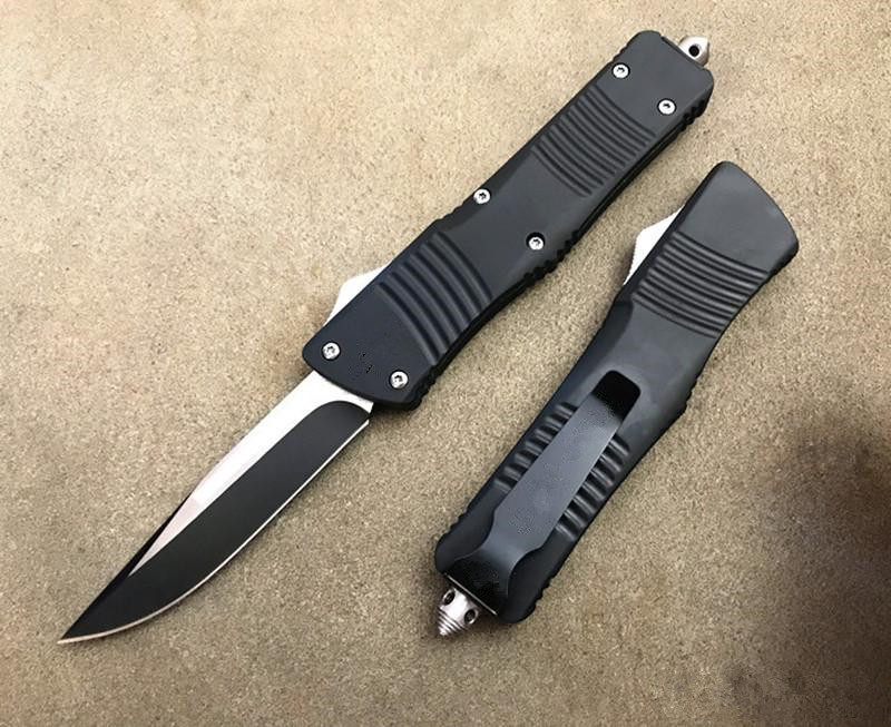 High quality combat automatic knife 2 style anti-slip handle powerful black pocket knife camping survival knife free shipping
High quality combat automatic knife 2 style anti-slip handle powerful black pocket knife camping survival knife free shipping
