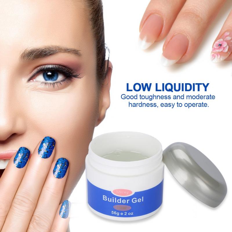 56g Removable Phototherapy Nail Gel Multi-functional UV Builder Extension Gel Nail Art Removable Tool, Transparent
56g Removable Phototherapy Nail Gel Multi-functional UV Builder Extension Gel Nail Art Removable Tool, Transparent