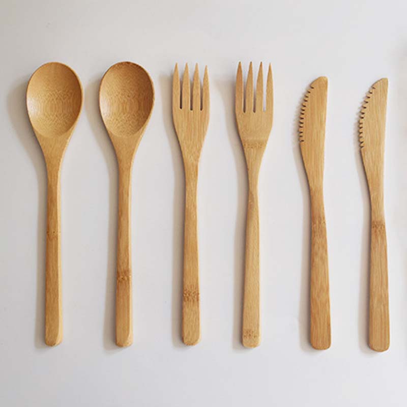 New Arrival Bamboo Cutlery Set Adult Japanese Style Bamboo Jam Cutlery Natural Bamboo Spoon Fork Knife Dinnerware Set
New Arrival Bamboo Cutlery Set Adult Japanese Style Bamboo Jam Cutlery Natural Bamboo Spoon Fork Knife Dinnerware Set