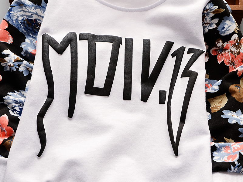 Baby Boys Clothes Spring Autumn Round Neck T-shirts Tops Long Pants Infant Clothing Set Casual Kids Bebes Sport Suits