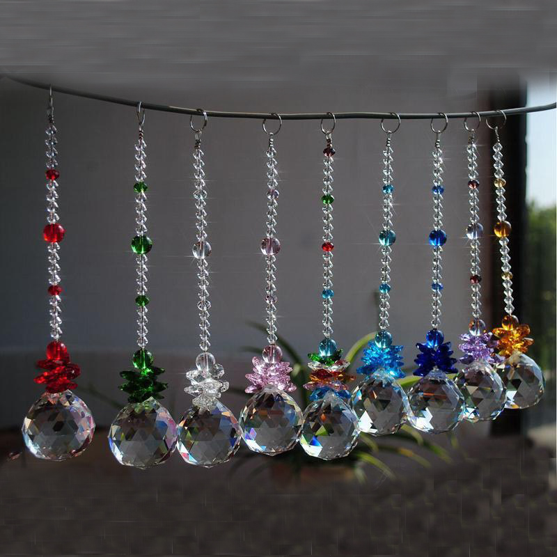 5PCS K9 Crystal Ball Suncatcher Feng Shui Prisms Pendant Pendulum Hanging Window Decor Gift 40mm W034-40mm
5PCS K9 Crystal Ball Suncatcher Feng Shui Prisms Pendant Pendulum Hanging Window Decor Gift 40mm W034-40mm