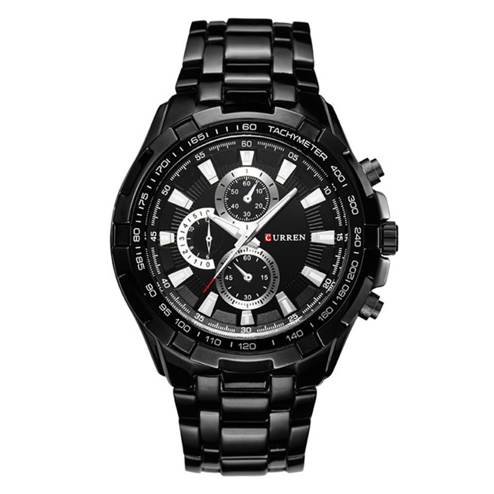 CURREN Original Good Quality Men's Sports Waterproof Stainless steel Quartz Wrist Watch 8023, Slivery;brown
CURREN Original Good Quality Men's Sports Waterproof Stainless steel Quartz Wrist Watch 8023, Slivery;brown