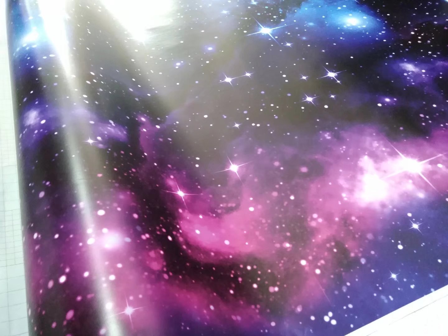 Impressive galaxy Camo Vinyl For Car Wrap With air bubble Free Printed Car wrapping graphics size 1.52x30m