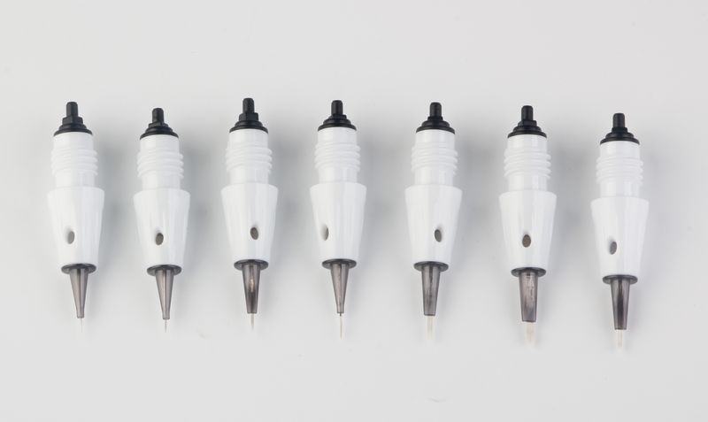 the needle for the Intellegent Artmex V8 Tattoo Permanent Makeup Machine Touch Screen 2 pens PMU