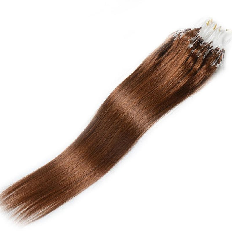100 human hair straight 6a micro loop hair extensions 0 5g s 200s pack 1624 inch bundles any colors dhl free