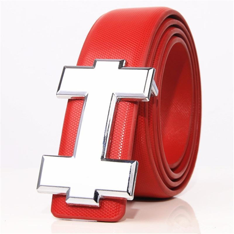 Fashion Belt Leather for Men women Good quality Smooth Buckle Mens Belts Jeans Strap metal buckles, As pic
Fashion Belt Leather for Men women Good quality Smooth Buckle Mens Belts Jeans Strap metal buckles, As pic