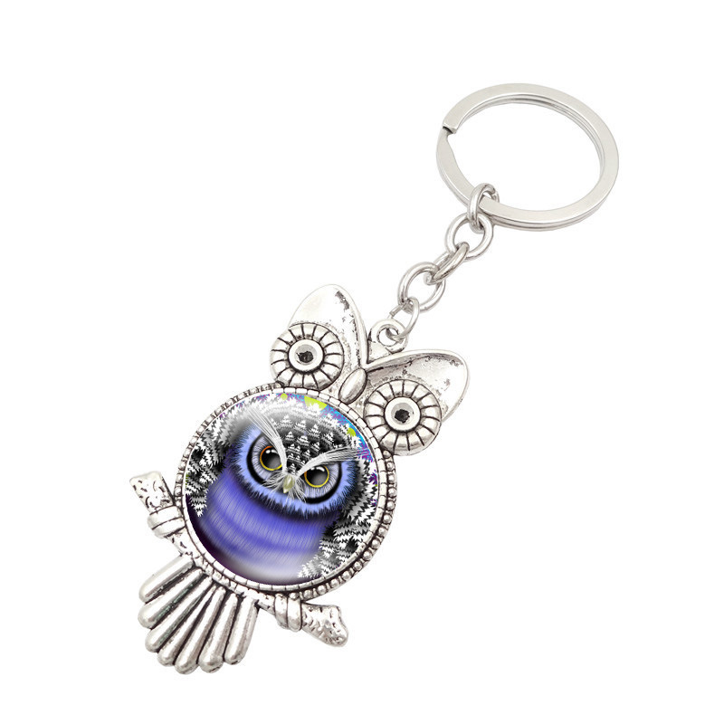 Owl Glass Cabochon keyring Keychain Shape charms accessories bag hangs fashion jewelry 340070
Owl Glass Cabochon keyring Keychain Shape charms accessories bag hangs fashion jewelry 340070