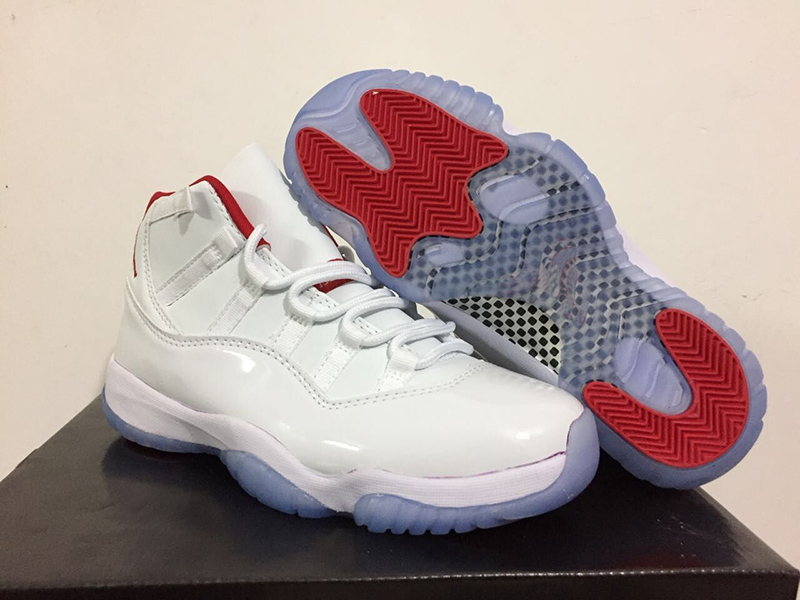 PJ Tucker X Chris Paul Reveals 11 IN White and Red men basketball shoes 11s GS Jumpman mens sport sneakers