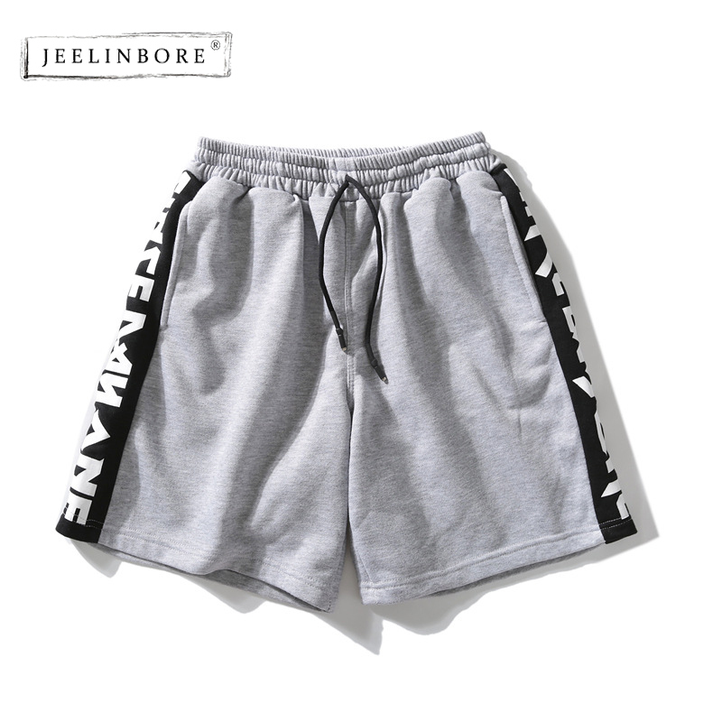 JEELINBORE Summer New Fashion Hip-hop Streetwear Men's Casual Shorts Letter Print Striped Patchwork Pure Cotton and Linen, Black
JEELINBORE Summer New Fashion Hip-hop Streetwear Men's Casual Shorts Letter Print Striped Patchwork Pure Cotton and Linen, Black