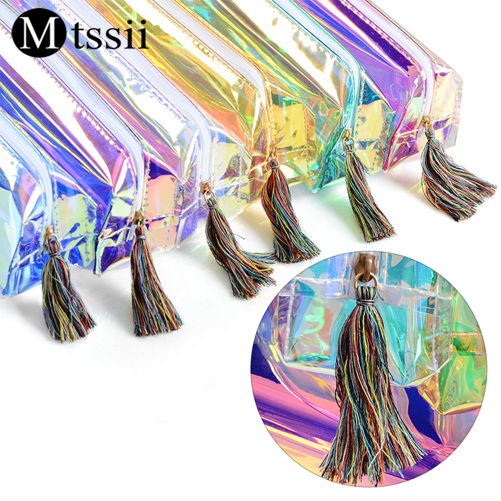 Mtssii Nail Art Pen Storage Pouch Holographic Laser Transparent Nail Brush Bag Case Portable Cosmetic Makeup Bag Organizer, M13716
Mtssii Nail Art Pen Storage Pouch Holographic Laser Transparent Nail Brush Bag Case Portable Cosmetic Makeup Bag Organizer, M13716