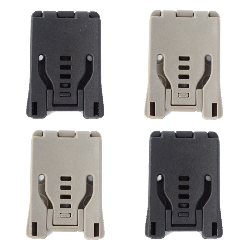 4pcs/lot Black Khaki Belt Loops Large Tek Lok Belt Clip For Knife Kydex Sheath Holster with screw
4pcs/lot Black Khaki Belt Loops Large Tek Lok Belt Clip For Knife Kydex Sheath Holster with screw