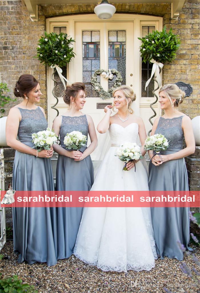 2019 Dusty Blue size 12 Bridesmaid Dresses Long Maxi A-Line Bridal Party Gowns For Rustic Weddings Maid of Honor Reception Dinner Wear
2019 Dusty Blue size 12 Bridesmaid Dresses Long Maxi A-Line Bridal Party Gowns For Rustic Weddings Maid of Honor Reception Dinner Wear