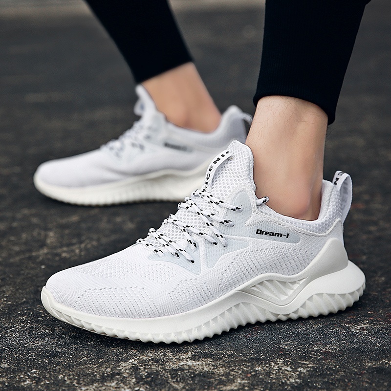 Men's Lightweight Fashion Mesh Sneakers Breathable Athletic Outdoor Casual Sports Running Shoes mens running shoe casual
