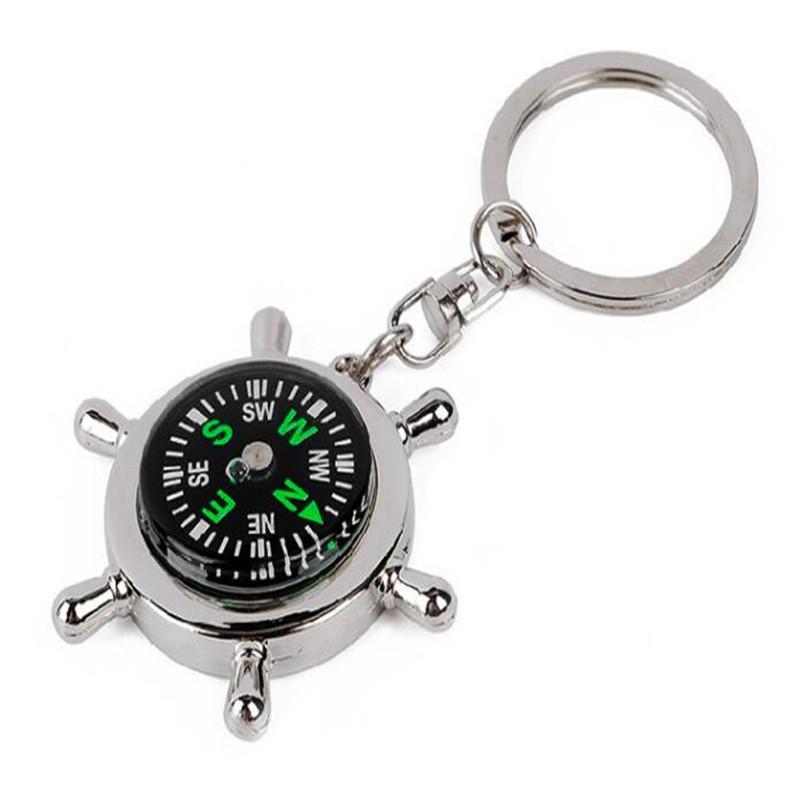 Portable Alloy Silver Nautical Helm Keychain keyrings Alloy Silver Compass key ring Zinc alloy Fashion Newest
Portable Alloy Silver Nautical Helm Keychain keyrings Alloy Silver Compass key ring Zinc alloy Fashion Newest