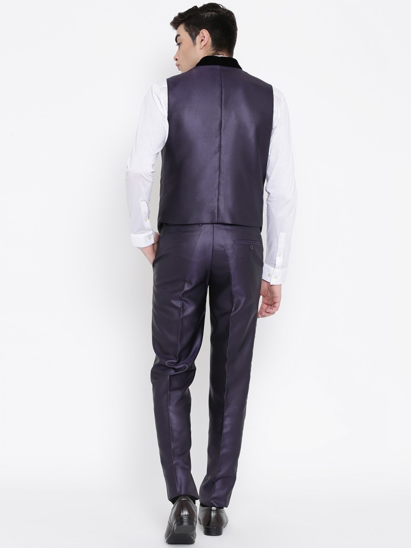 Customize Slim Fit Two Pieces Men Suit Special Neck Design Groomsmen Best Man Men Wedding Suits Bridegroom (Pants+Vest)