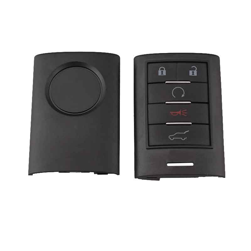 2pcs 5Buttons Keyless Entry Remote Car Security Key Fob for 2010-2015 Cadillac SRX NBG009768T
