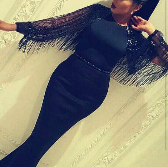 Evening dress Yousef aljasmi Kim kardashian Kimono sleeve O-Neck Tassels Bodycon dress Myriam Almoda gianninaazar ZuhLair murad Ziadnakad, Same with picture
Evening dress Yousef aljasmi Kim kardashian Kimono sleeve O-Neck Tassels Bodycon dress Myriam Almoda gianninaazar ZuhLair murad Ziadnakad, Same with picture
