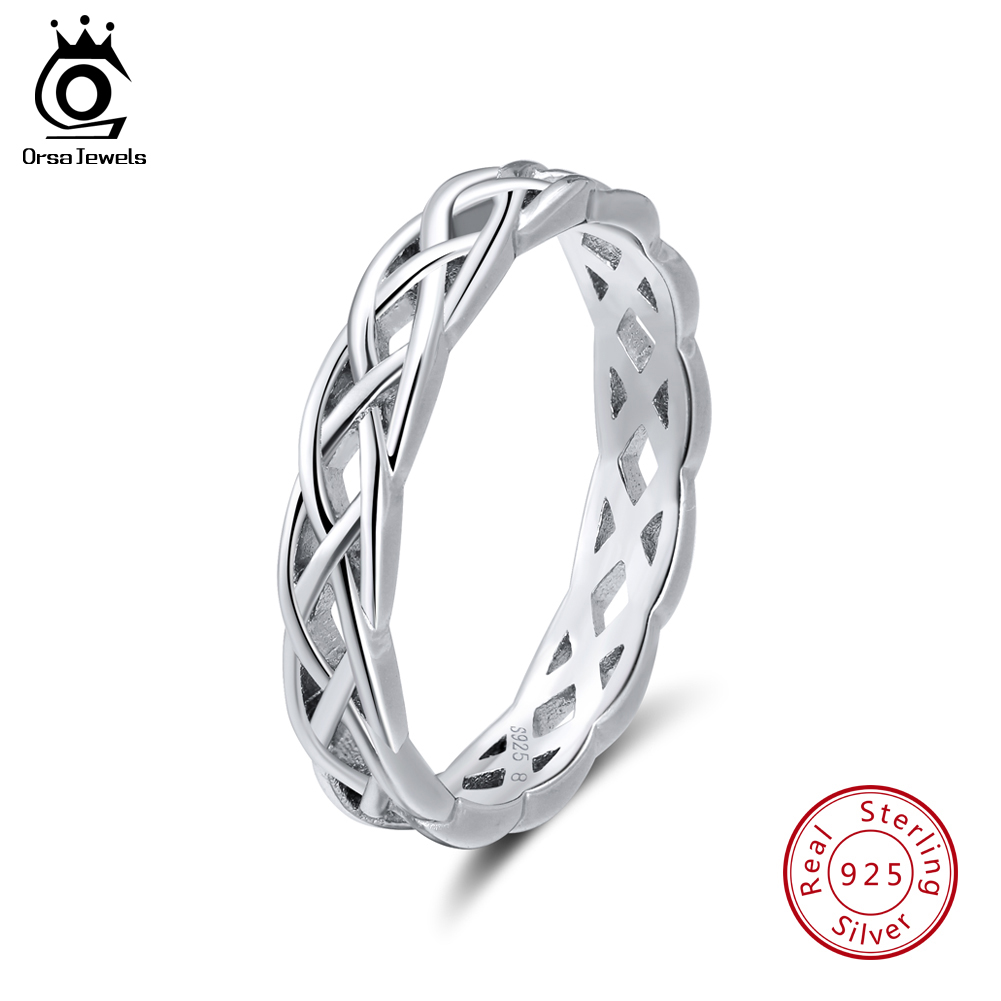 ORSA JEWELS 925 Sterling Silver Rings Classic Style Anniversary Party Fashion Rings for women 2018 Elegant Ladies Jewelry SR62
ORSA JEWELS 925 Sterling Silver Rings Classic Style Anniversary Party Fashion Rings for women 2018 Elegant Ladies Jewelry SR62
