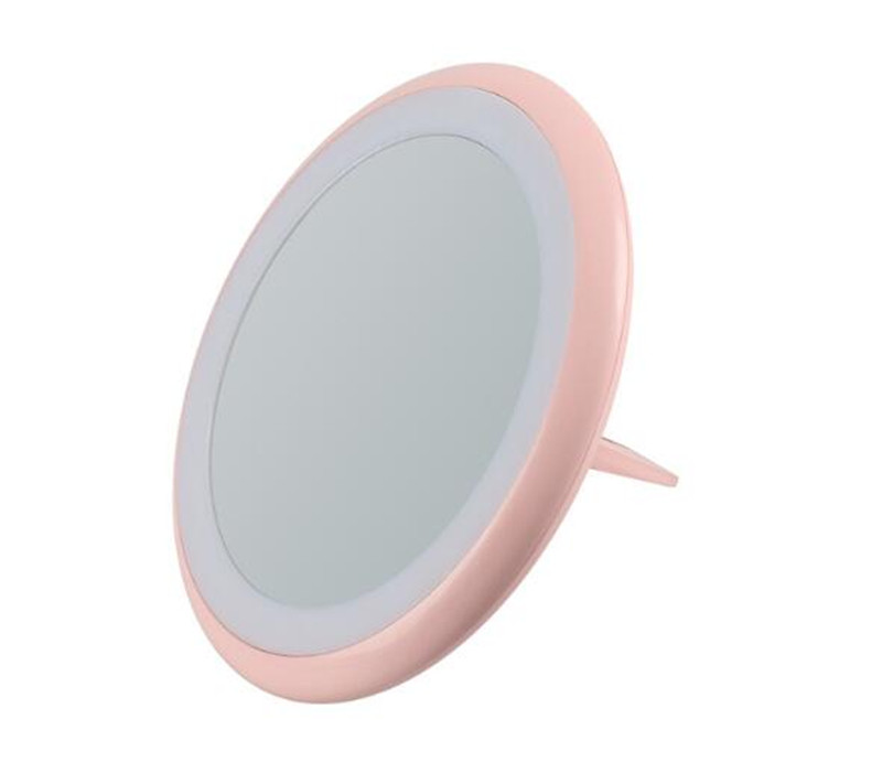 Folding Cosmetic Mirror LED USB Charging Makeup Mirror With Lights Makeup Tools Mirror LED Lamp Espejo Cosmetico Plegable LED Cosmetische Spiegel Kosm