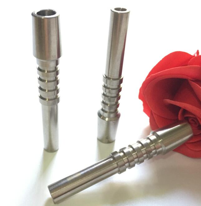2016 Nectar Collector Tip Titanium Nail 10mm Joint 2 Ti Nail Domeless Nail GR2 Adjustable for Glass Bongs Water Pipes Dab Rigs
2016 Nectar Collector Tip Titanium Nail 10mm Joint 2 Ti Nail Domeless Nail GR2 Adjustable for Glass Bongs Water Pipes Dab Rigs
