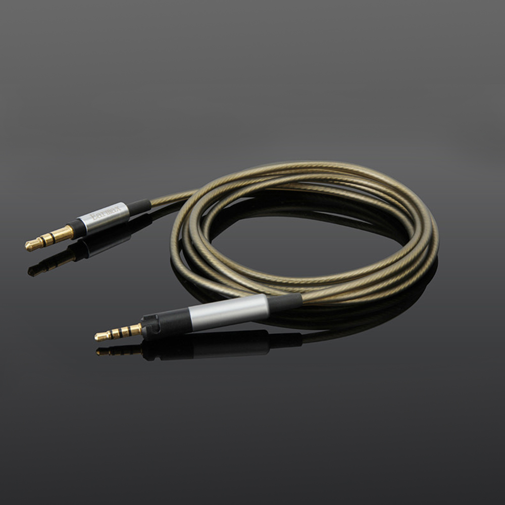 OKCSC Headphone Replacement Cable Silver Placted 1.2m Stereo Jack Audio Adapter 3.5 to 2.5mm Headset Upgrade Cable for Sennheiser HD598
OKCSC Headphone Replacement Cable Silver Placted 1.2m Stereo Jack Audio Adapter 3.5 to 2.5mm Headset Upgrade Cable for Sennheiser HD598