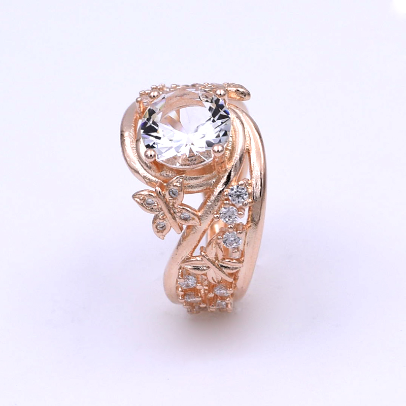 Elegant White Round Zircon Women Ring Plated Rose Gold Color Charming Butterfly Shape Wedding Engagement Ring Bride Jewelry anel
Elegant White Round Zircon Women Ring Plated Rose Gold Color Charming Butterfly Shape Wedding Engagement Ring Bride Jewelry anel