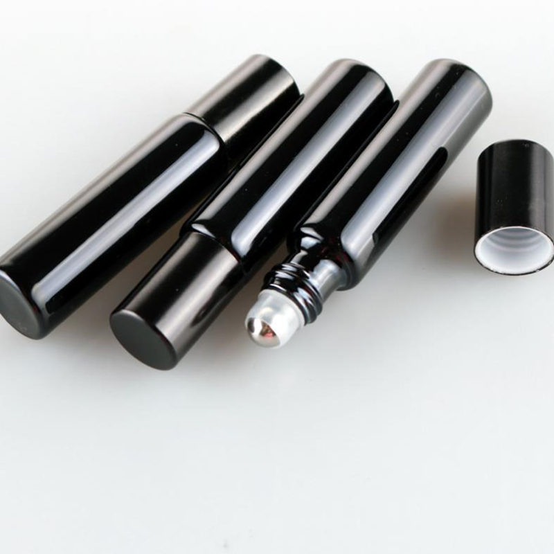 5ML 10ML Black UV Essential oil Roll On Bottle Vials with steel metal roller ball for perfume fast shipping F438
5ML 10ML Black UV Essential oil Roll On Bottle Vials with steel metal roller ball for perfume fast shipping F438