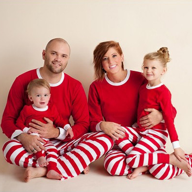 Retail Family Christmas Pajamas Set Adult Women Men Girls Boy Striped Sleepwear Xmas Deer Nightwear Clothes Matching Xmas Family Outfits, Red white
Retail Family Christmas Pajamas Set Adult Women Men Girls Boy Striped Sleepwear Xmas Deer Nightwear Clothes Matching Xmas Family Outfits, Red white
