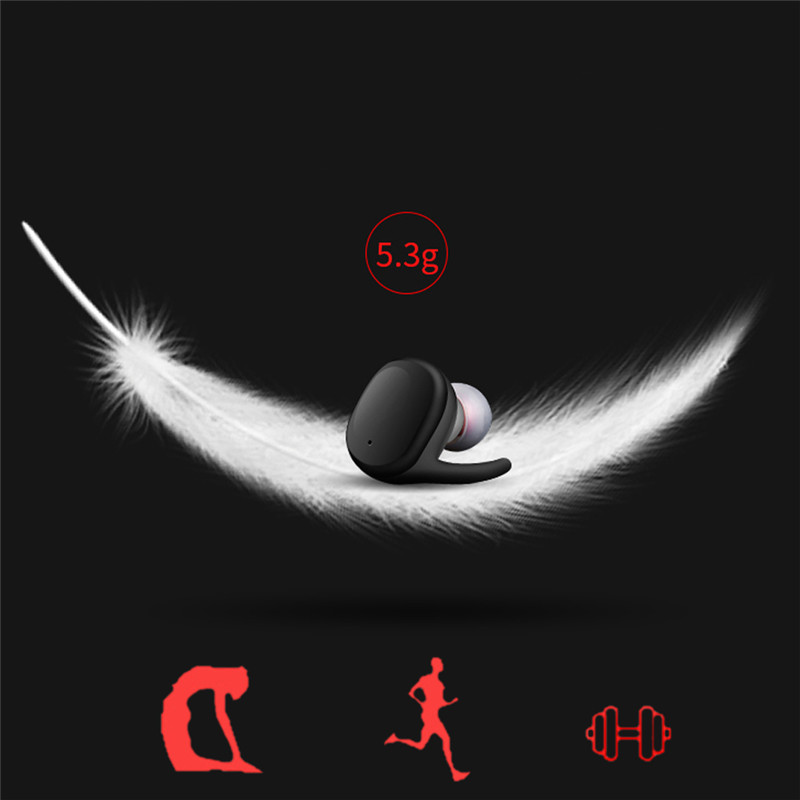 Professional Waterproof Touch Sport Wireless Earbuds TWS Mini Bluetooth Earphone with Power Storage Organizer Headphones For IOS A