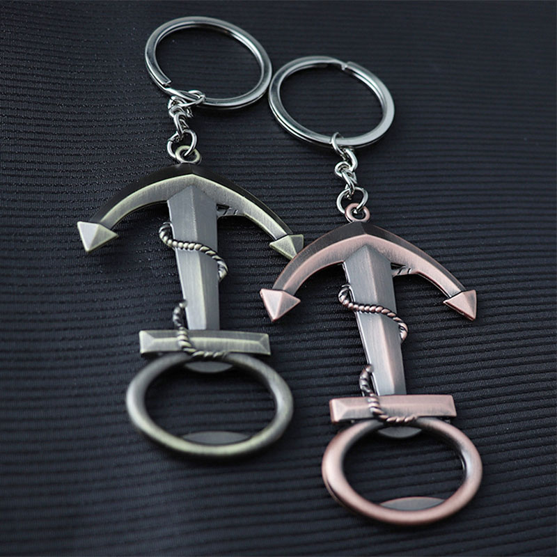 Vintage Boat Anchor Opener Keychain Zinc Alloy Beverage Opener Keyring Beer Bottle Opener Promotion Gift QW8168
Vintage Boat Anchor Opener Keychain Zinc Alloy Beverage Opener Keyring Beer Bottle Opener Promotion Gift QW8168